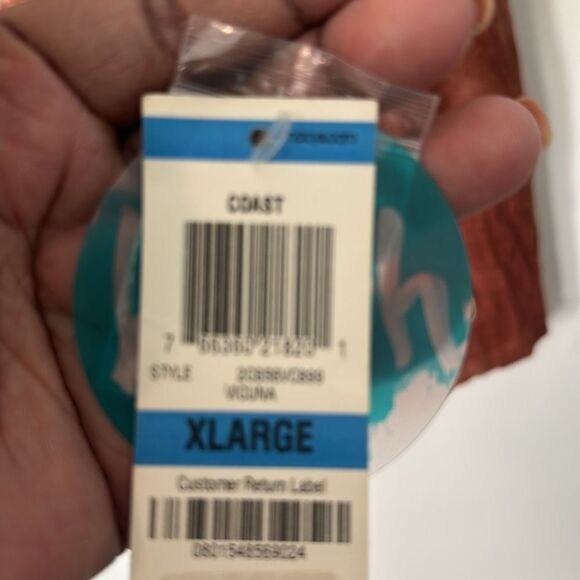 INC BEACH Tye-Dye Sequined Swim Cover-Up XL - Picture 5 of 7